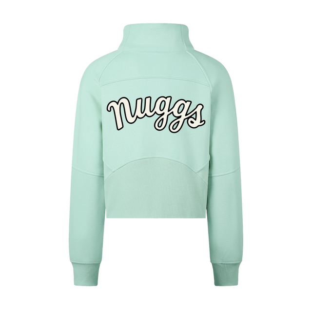 Cropped Half-Zip Fleece Jacket