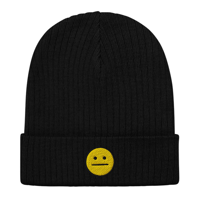 POKERFACE Ribbed Knit Beanie